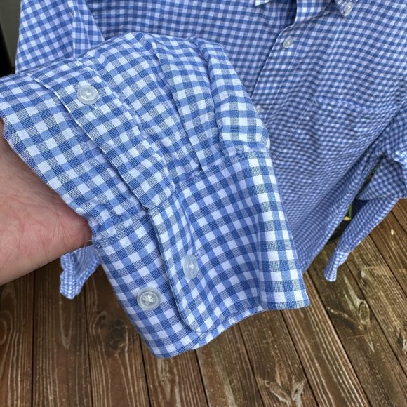 TOMMY HILFIGER Men's Regular Fit Stretch Shirt - Large - Picture 4 of 9